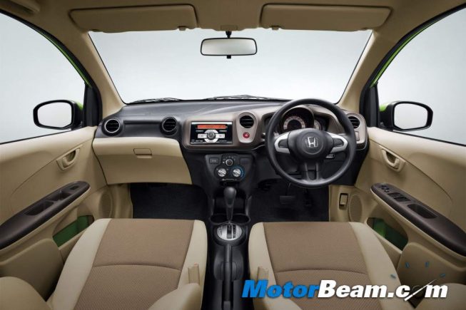 Honda Brio Interiors