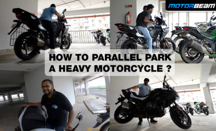 How To Parallel Park A Heavy Motorcycle Video