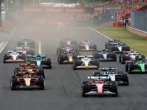 Hungarian GP race start