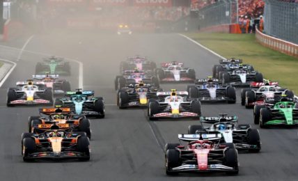 Hungarian GP race start