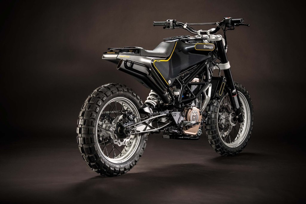 Husqvarna 401 Svartpilen Concept Rear