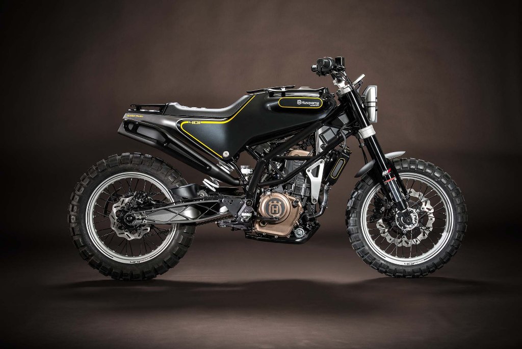 Husqvarna 401 Svartpilen Concept Side