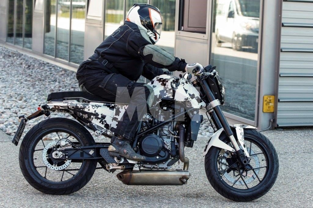 Husqvarna Cafe Racer Test Mule
