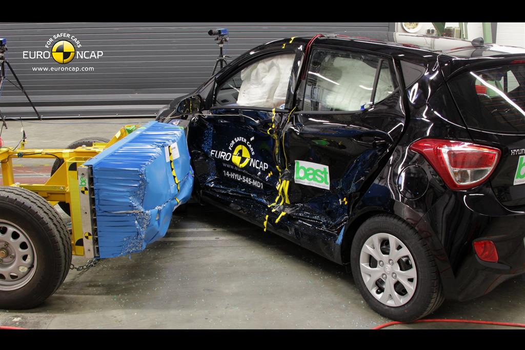 Hyundai 2014 i10 Euro NCAP Crash Test