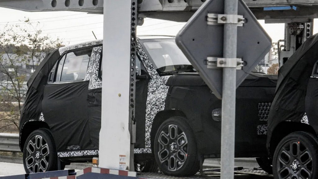 Hyundai AX1 Micro SUV Spied