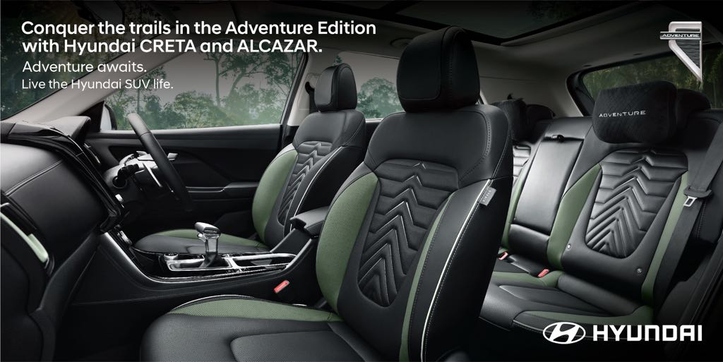 Hyundai Alcazar Adventure Edition Interior
