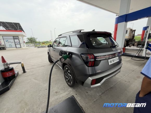 Hyundai Alcazar Delhi Jaipur Travelogue Fuel