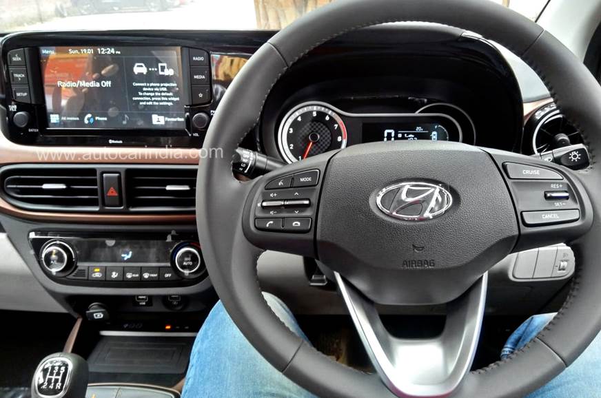 Hyundai Aura Interior