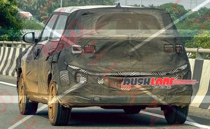 Hyundai Compact SUV Spotted Testing