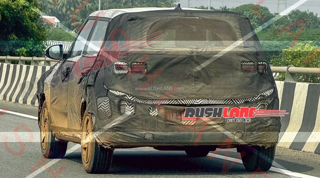 Hyundai Compact SUV Spotted Testing