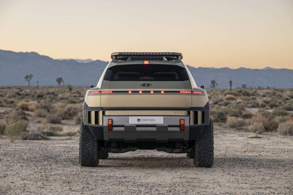 Hyundai Crater Concept Rear
