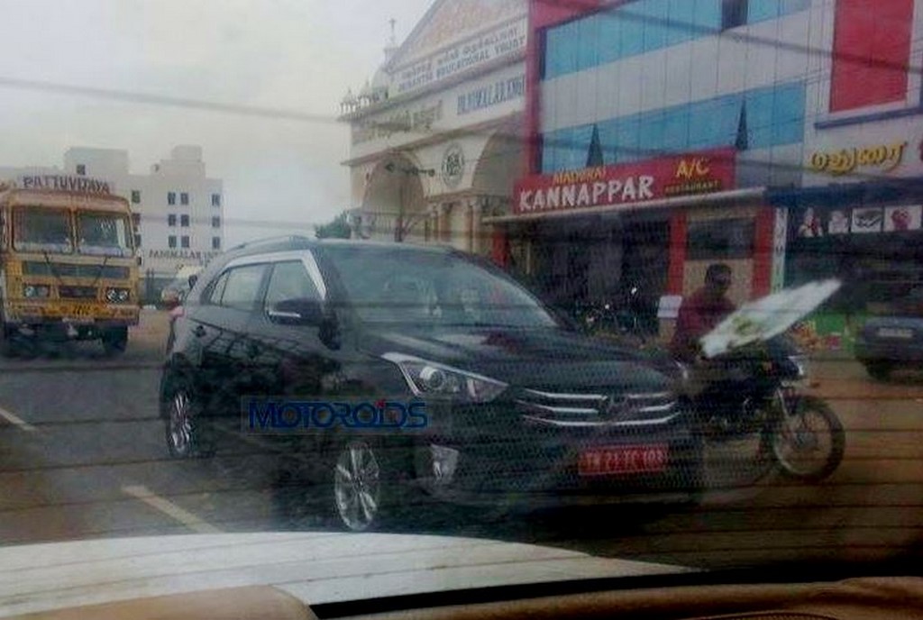 Hyundai Creta Caught Testing