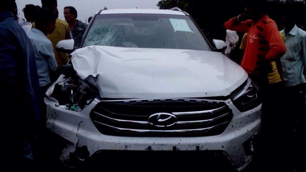 Hyundai Creta Crash