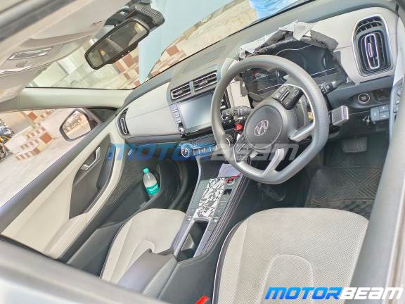 Hyundai Creta EV Prototype Interior