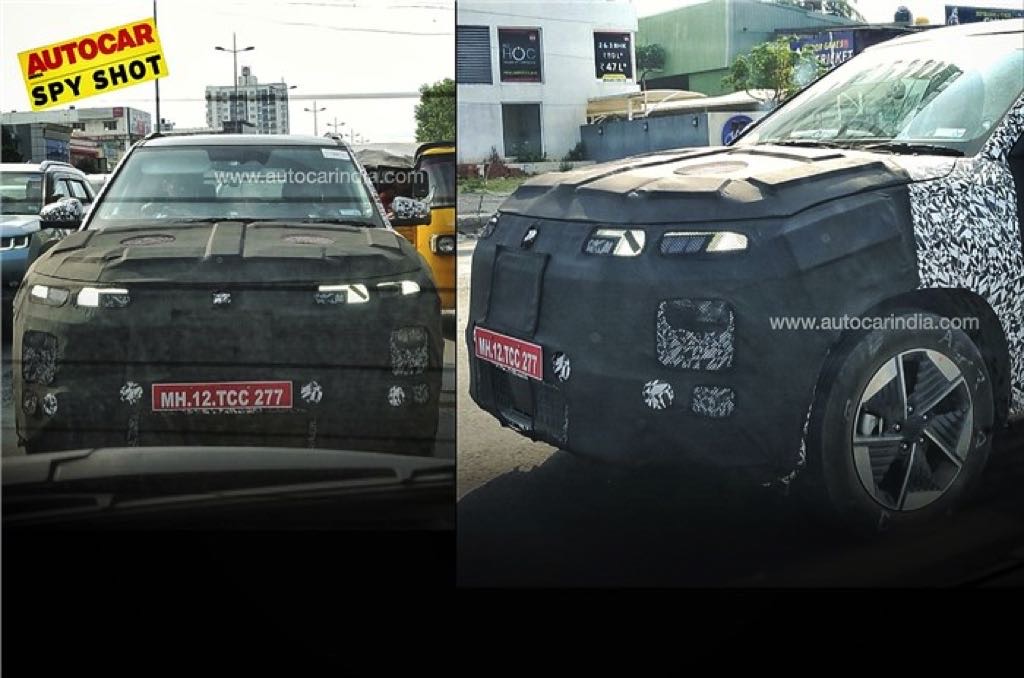 Hyundai Creta Electric Spied