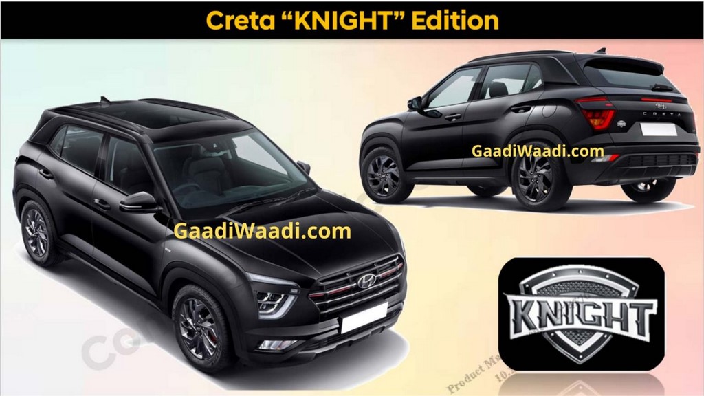 Hyundai Creta Knight Edition Leak