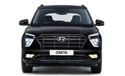 Hyundai Creta Knight Edition Price Front