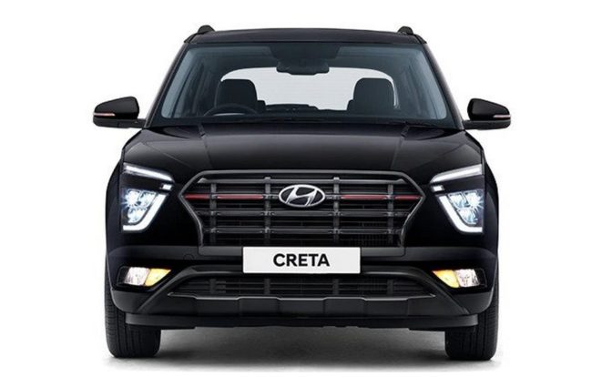 Hyundai Creta Knight Edition Price Front