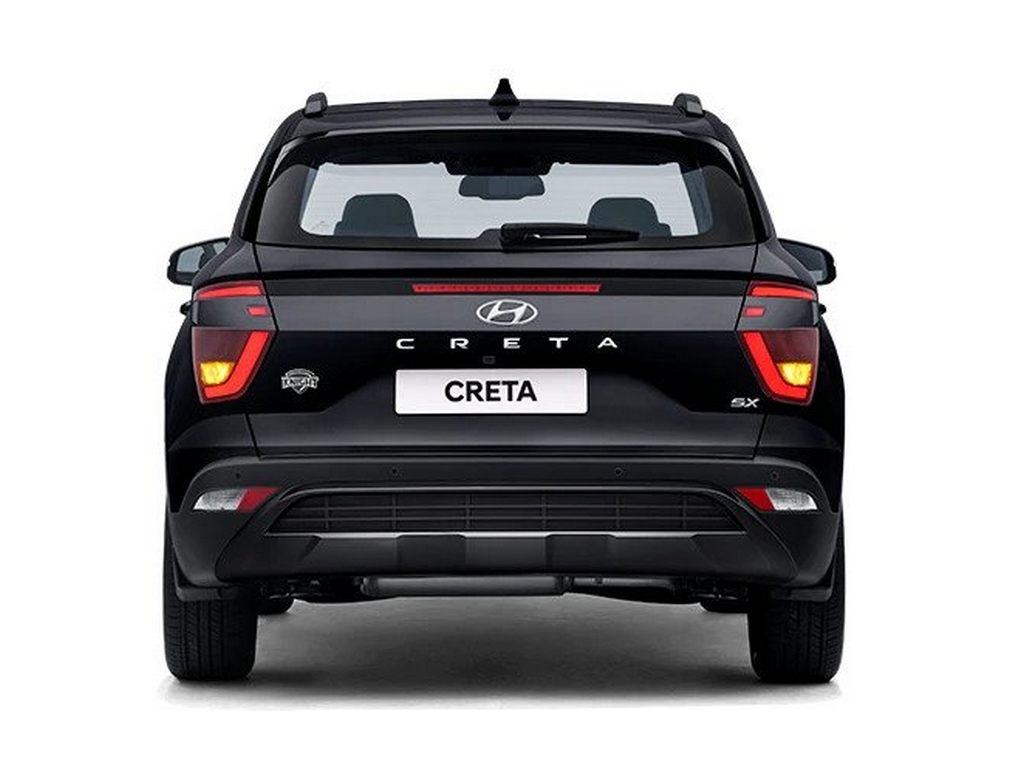 Hyundai Creta Knight Edition Price Rear