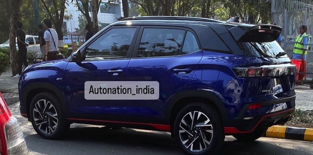 Hyundai Creta N Line Blue Spotted