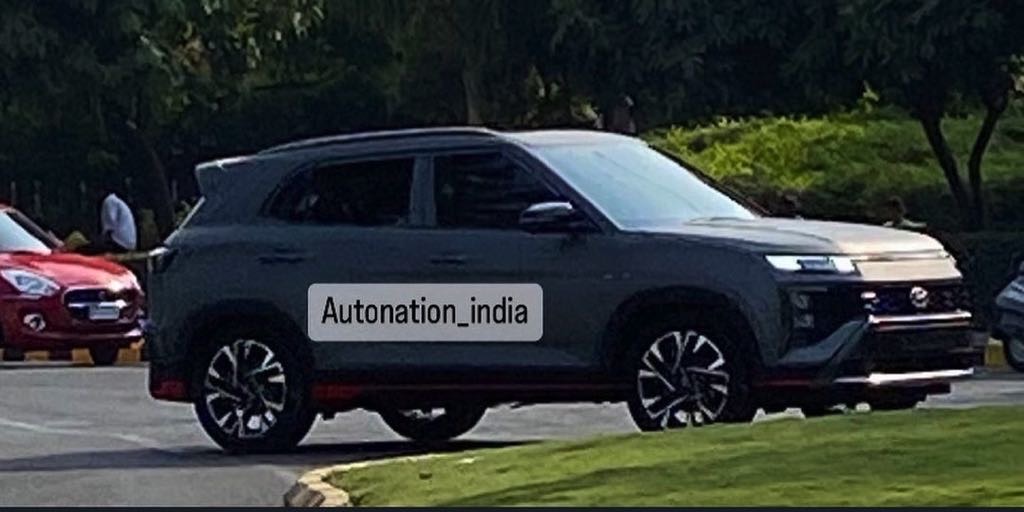 Hyundai Creta N Line Matte Grey Spotted