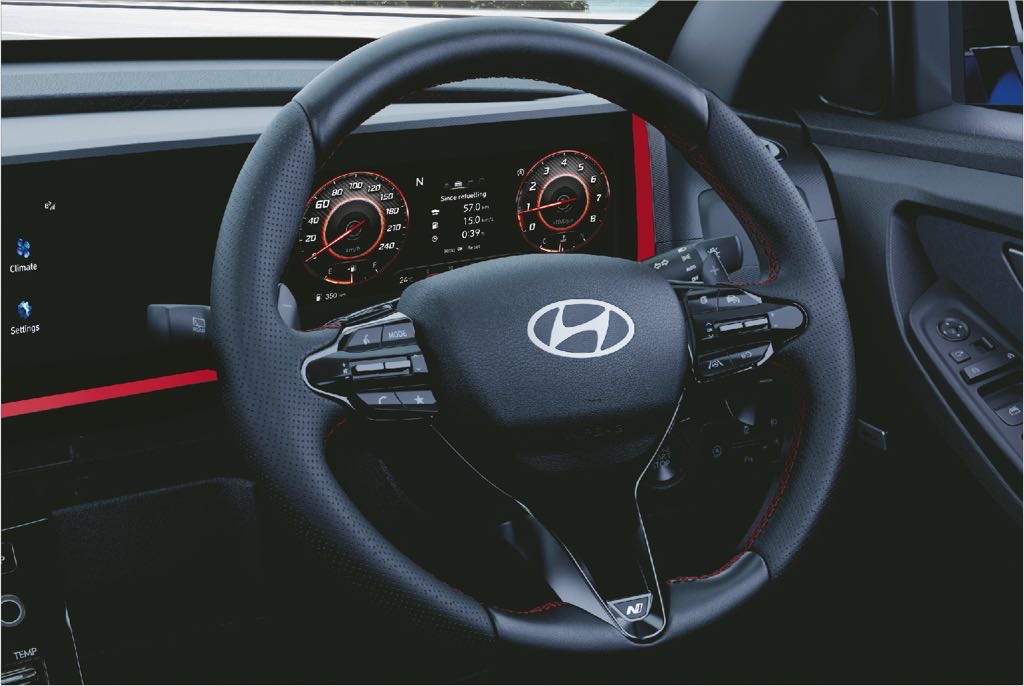 Hyundai Creta N Line Steering