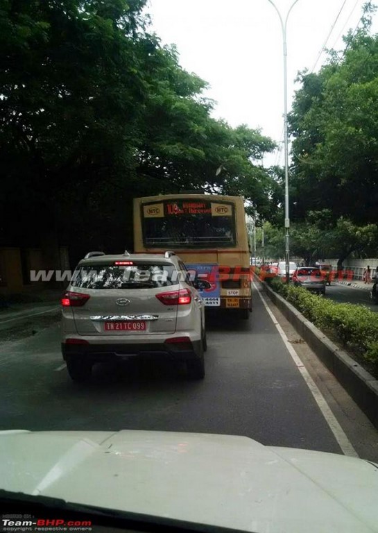 Hyundai Creta Spied Rear