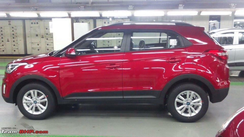 Hyundai Creta Spied Side