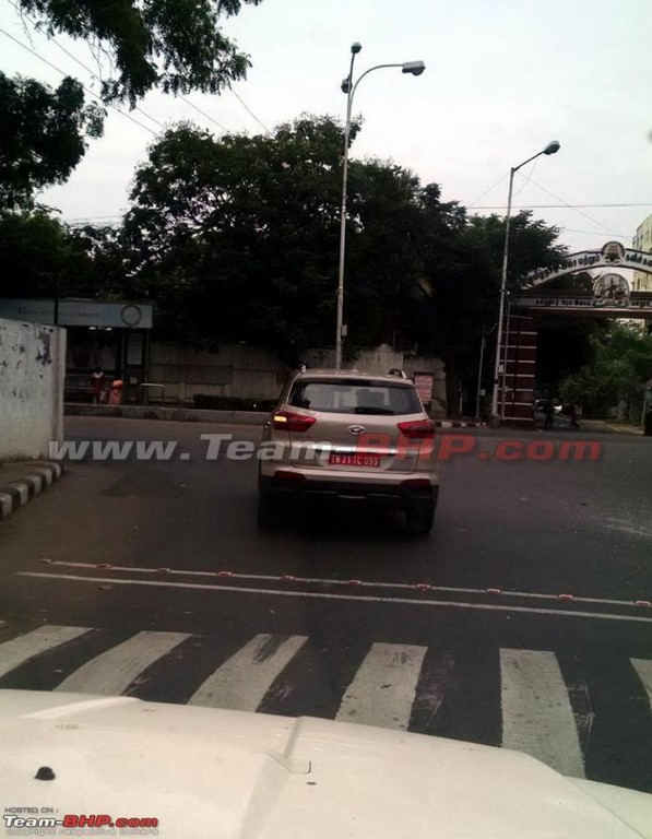 Hyundai Creta Spied Testing