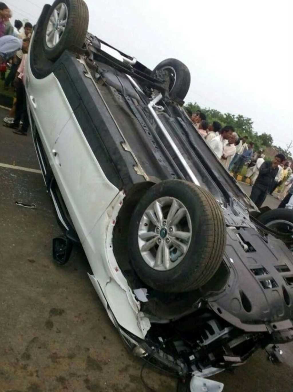 Hyundai Creta Toppled