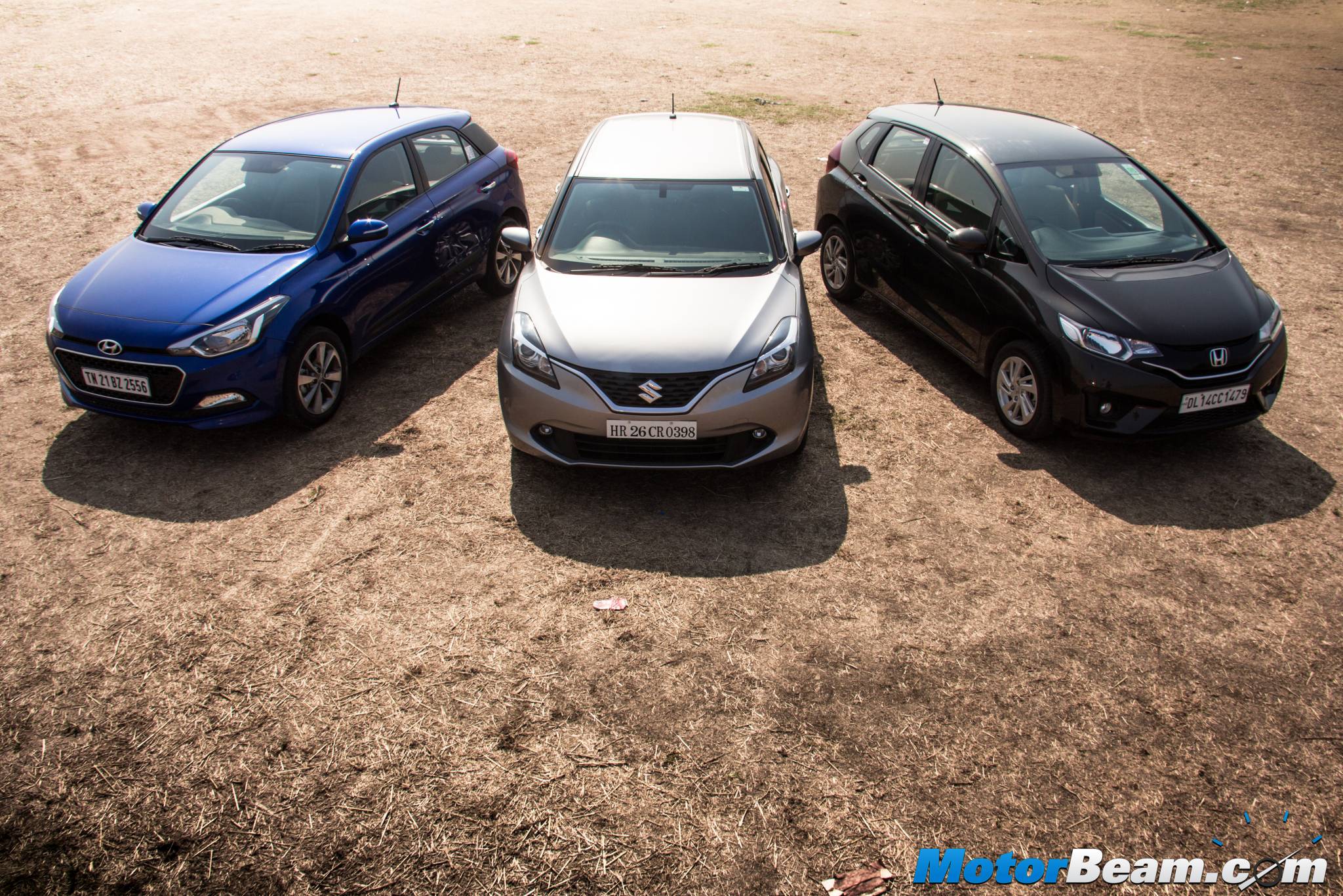 Hyundai Elite i20 vs Maruti Baleno vs Honda Jazz