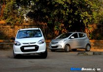Hyundai Eon vs Alto 800 Road Test