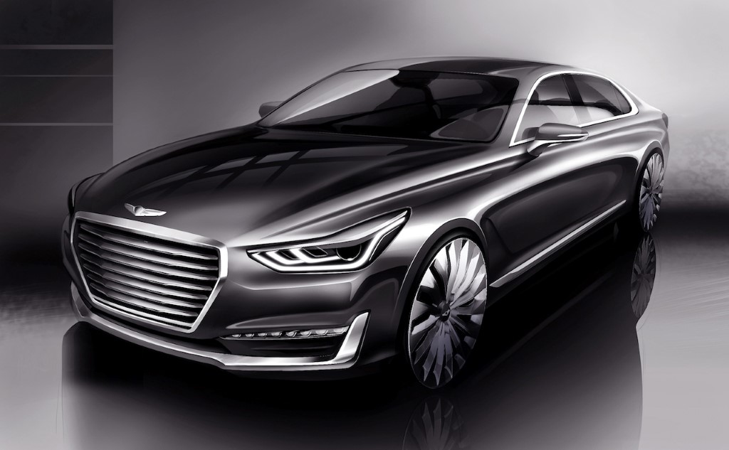 Hyundai Genesis G90 Render