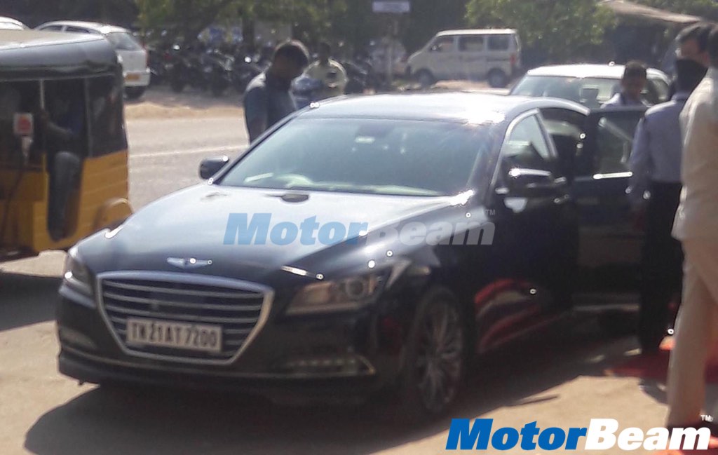 Hyundai Genesis Testing India