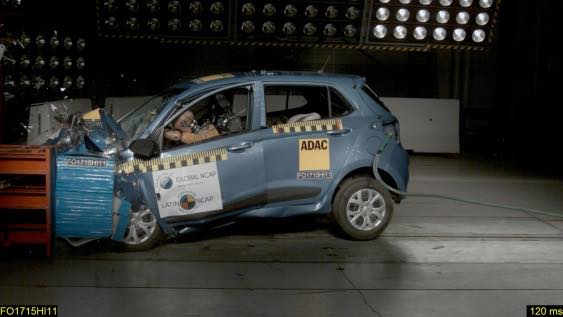 Hyundai Grand i10 Crash Test