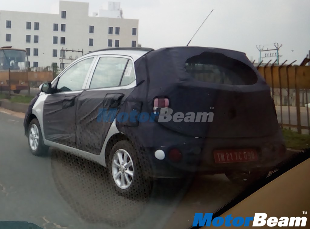 Hyundai Grand i10 Facelift Spied