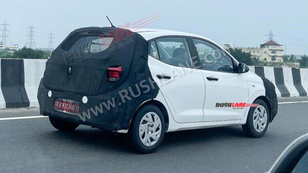 Hyundai Grand i10 Nios Facelift Spotted