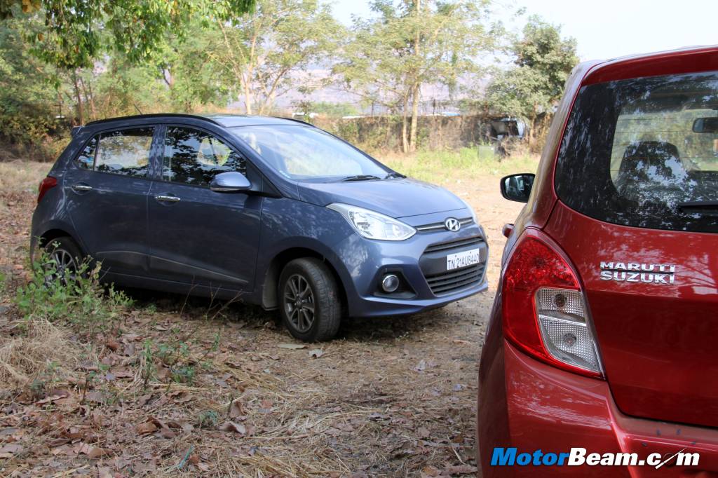 Hyundai Grand i10 vs Maruti Celerio Hyundai Grand i10 vs Maruti Celerio
