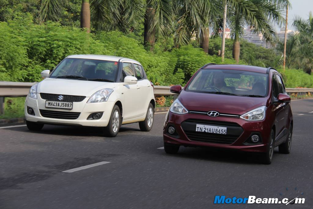 Hyundai Grand i10 vs Maruti Swift Road Test