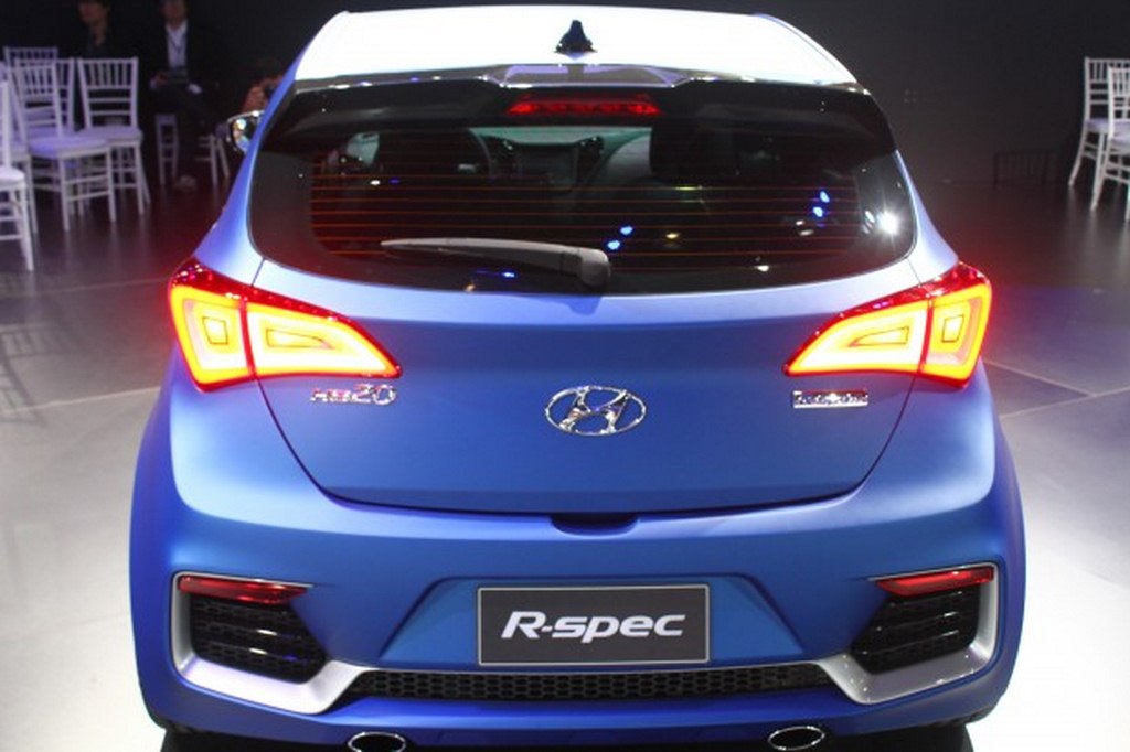 Hyundai HB20 R-Spec Concept Rear