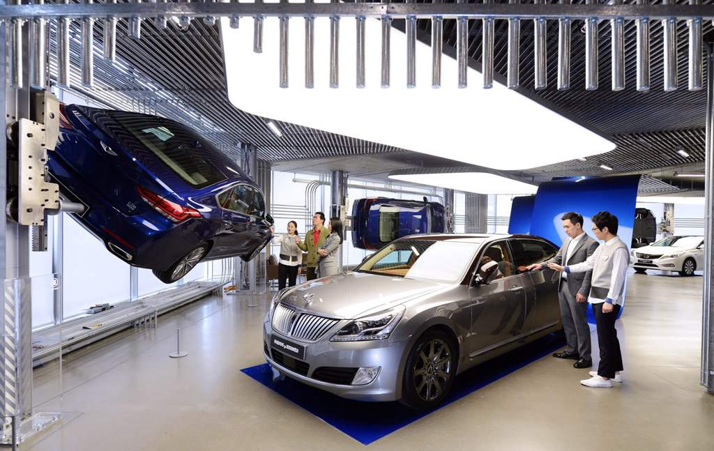 Hyundai Motorstudio Car Rotators