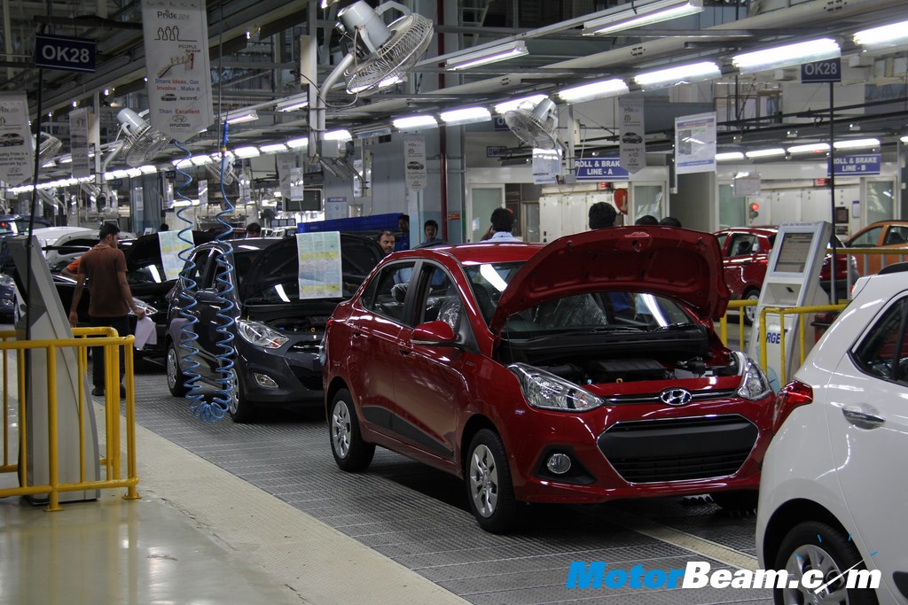 Hyundai Plant Visit - Making of Xcent