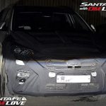 Hyundai Santa Fe Facelift Spied