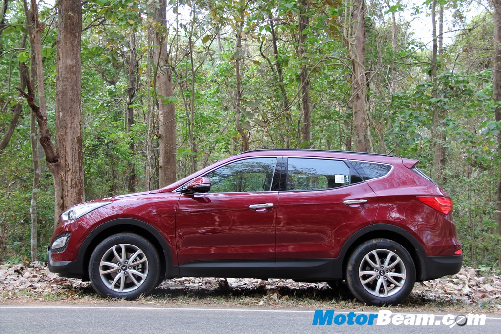 Hyundai Santa Fe Side Profile