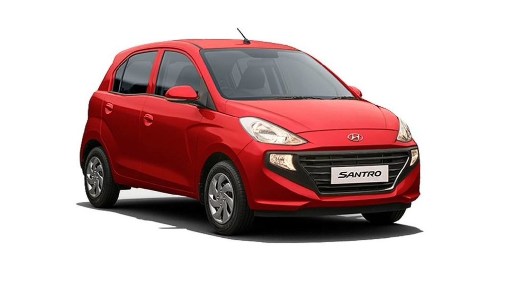 Hyundai Santro Fiery Red