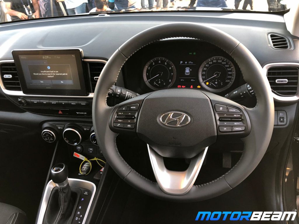 Hyundai Venue Dashboard