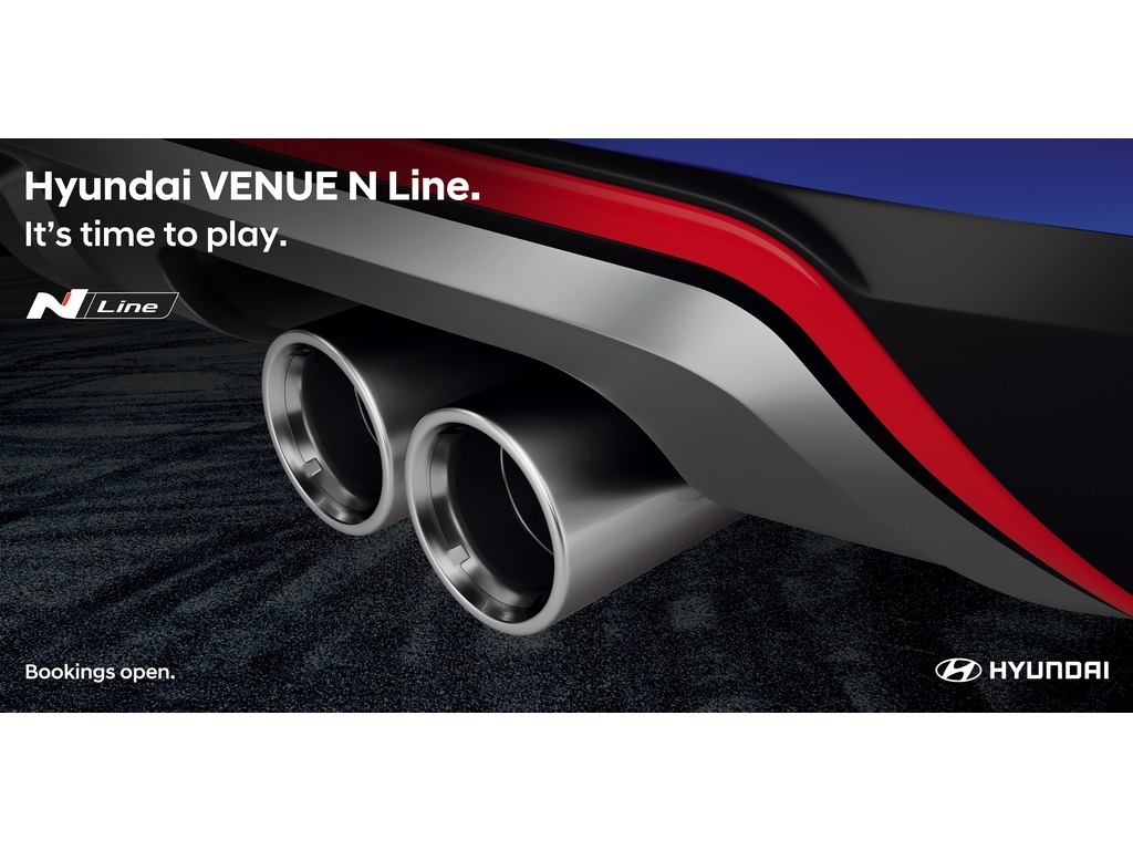 Hyundai Venue N Line Bookings Exhaust