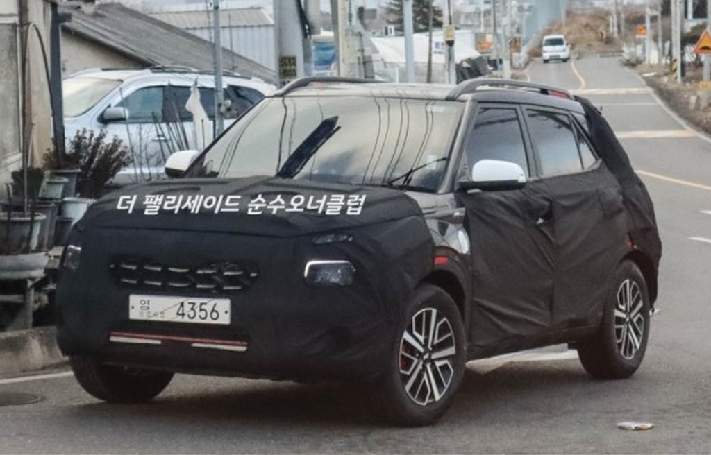 Hyundai Venue N Line Spotted