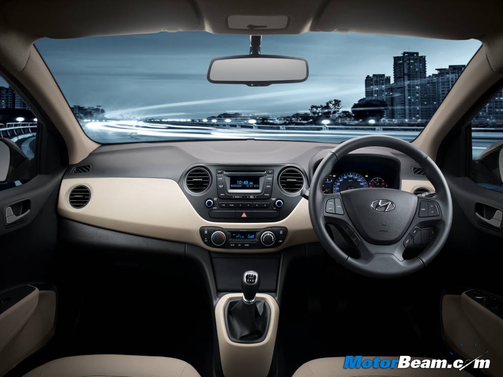 Hyundai Xcent Interiors