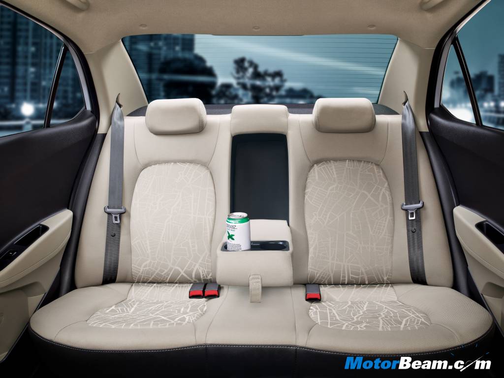 Hyundai Xcent Rear Seat